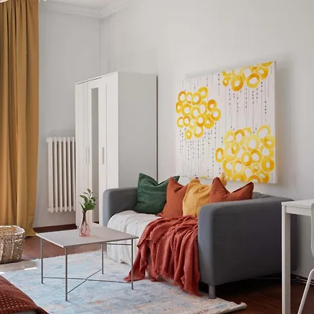 Sunny Art Flat W Balcony Heart Of District Vii Apartmán Budapešť